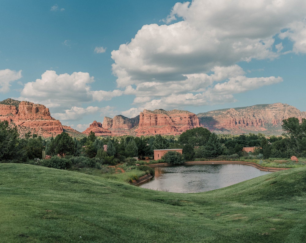 Sedona Golf Resort Photo Print: Arizona Red Rocks Wall Art
